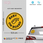 Baby on Board Vinyl Sticker for Windows